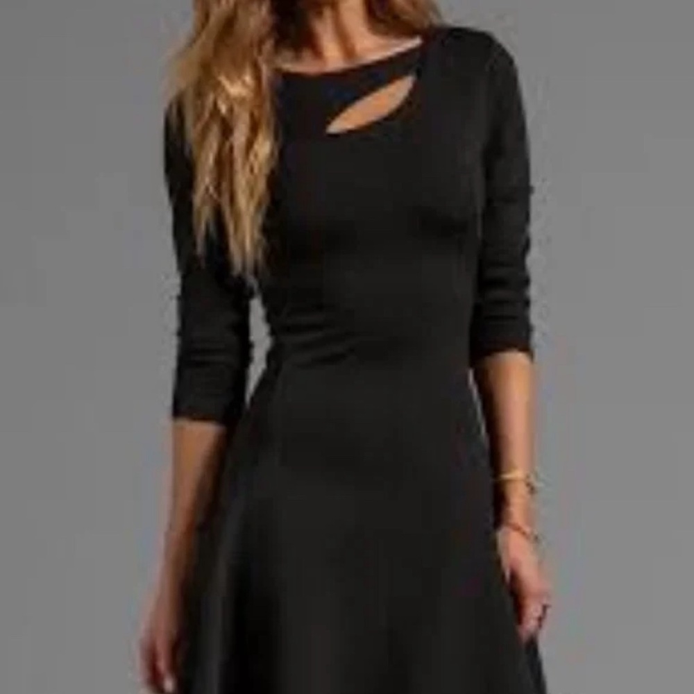 Halston Heritage Mini Ponte Dress Size 6
